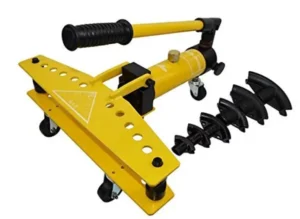 Hydraulic bar bending machine