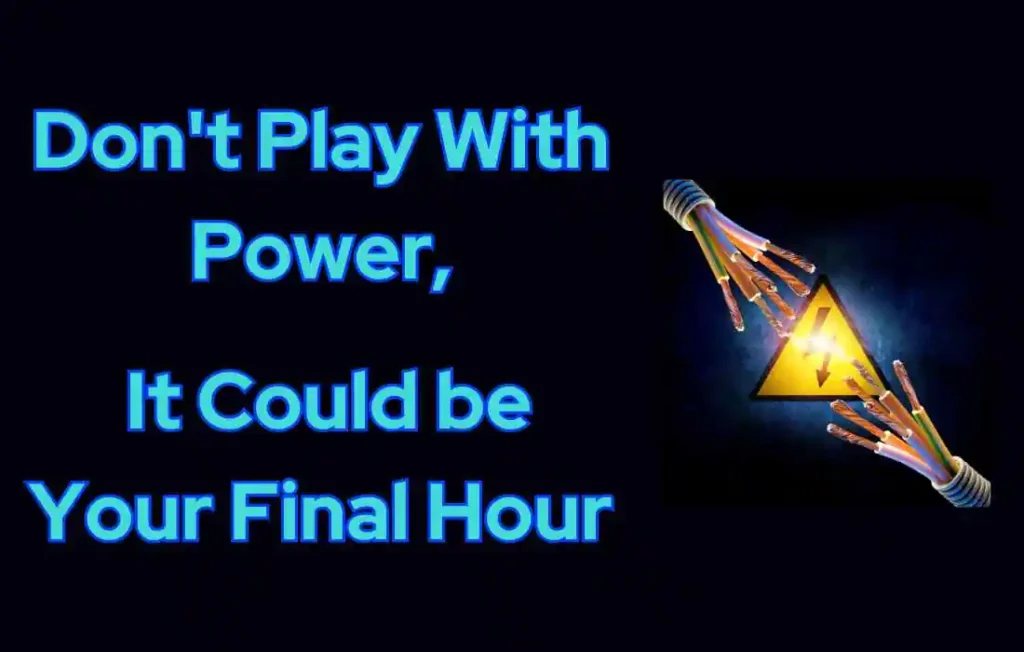 Electrical Safety Slogans in English