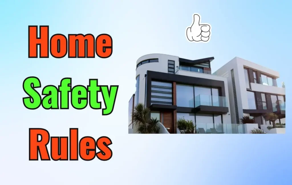 Home Safety Rules in Hindi